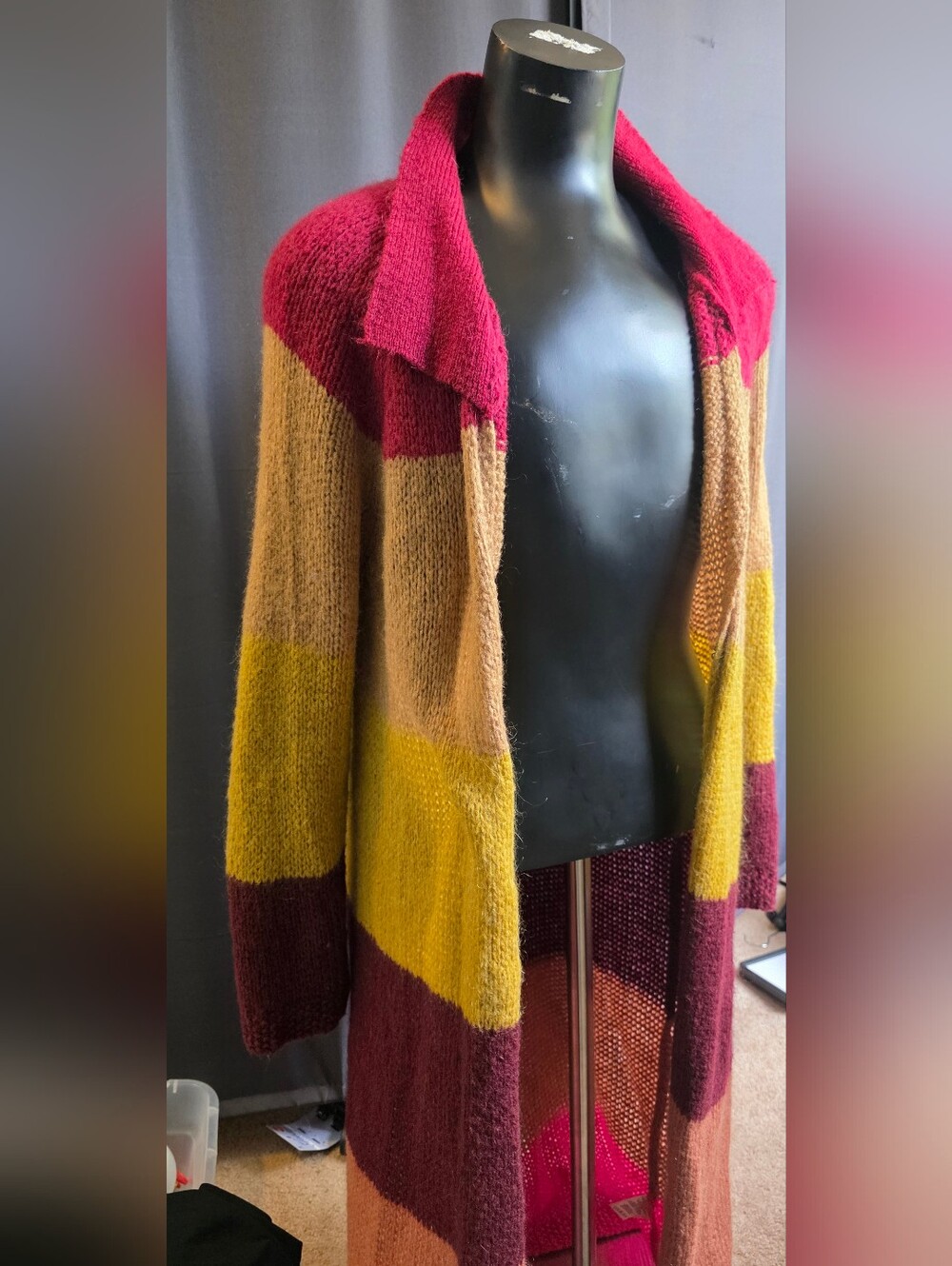 Free People Duster Cardigan Knit Large